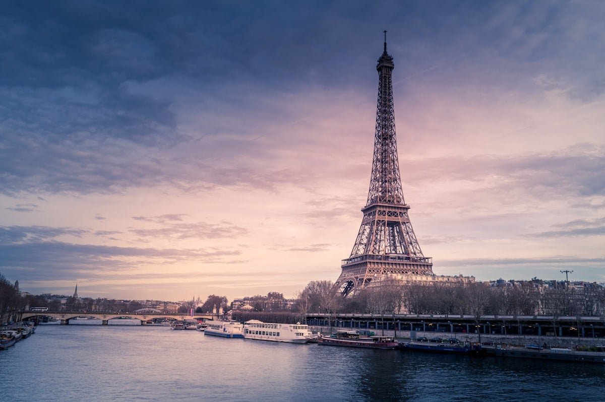 Eiffel Tower and Paris skyline — study in France